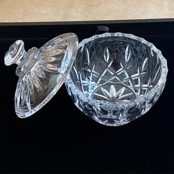 Gorham Crystal King Edward Sugar Bowl With Lid Vintage/Retired - Picture 2 of 4